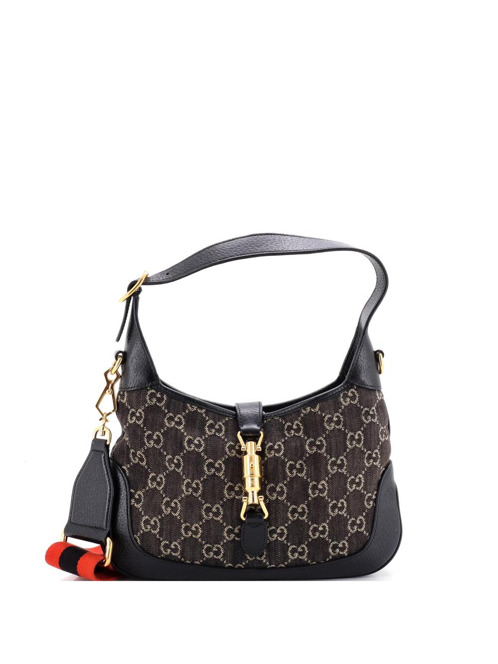 Gucci Jackie Hobo Gg Denim Small #347755G22B